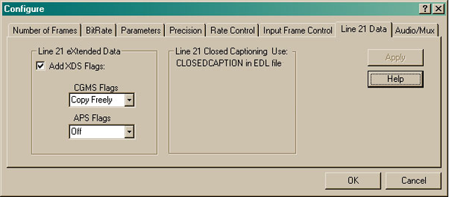 line 21 closed captioning